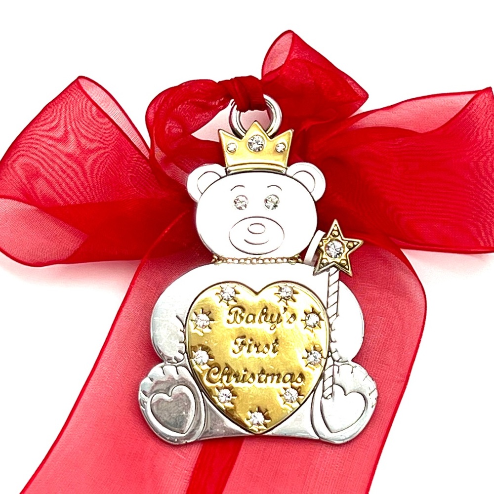 NWT❄️Brighton❄️First Christmas Baby Bear